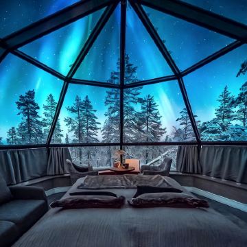 芬兰罗瓦涅米+凯米+列维+萨尼色尔卡+挪威希尔克内斯8日7晚私家团