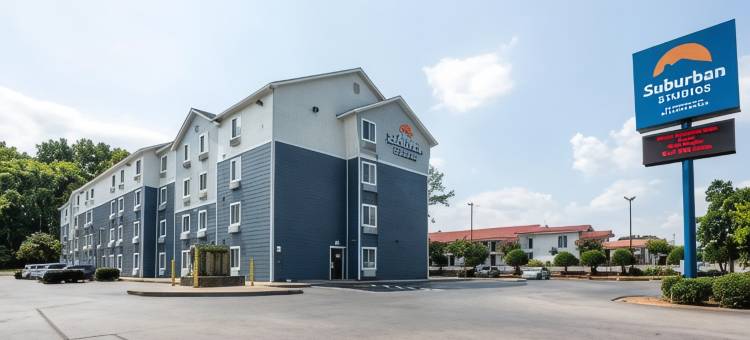 亨茨维尔大学区郊区开放式客房(Suburban Studios Huntsville University Area)图片