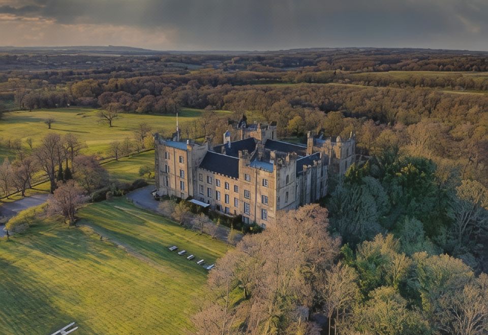 Lumley Castle Hotel Over view