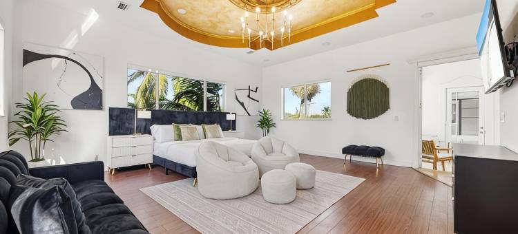 Villa Tortuga: 10 BR 9,500 sq. ft Extravagant Miami Estate w pool, movie theater图片