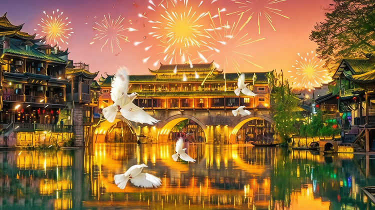 张家界+天门山+芙蓉镇+凤凰2日1晚跟团游·20人团【宿凤凰赏古城夜景】『2+1航空VIP巴士+专车专导』赠苗服体验+网红芙蓉镇&凤凰享VIP免排队&打卡网红景点（天门山+7455米高山索道+玻璃栈道+天门洞）+2大美食+1对1管家