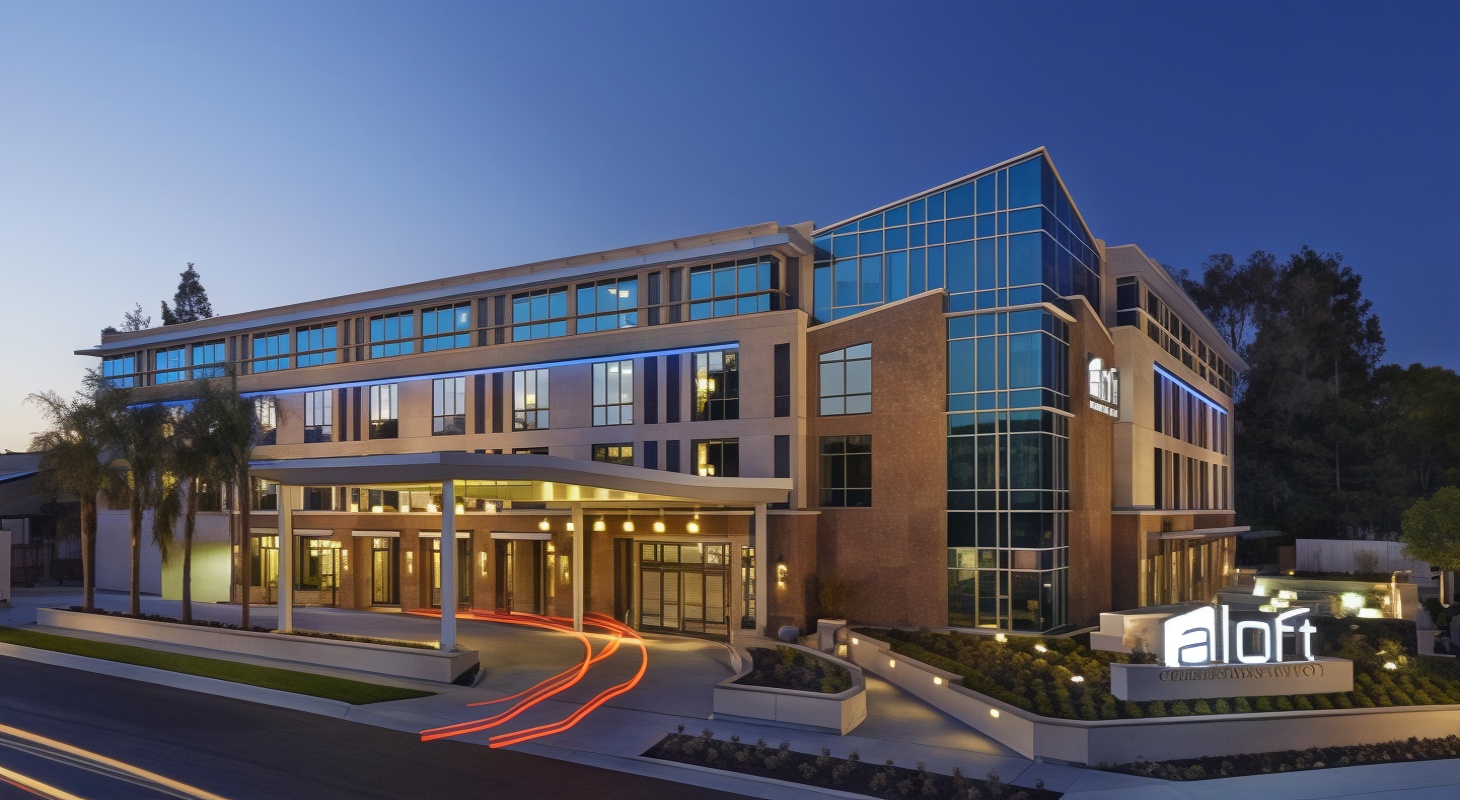 Aloft San Jose CupertinoOver view