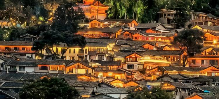 相遇ShanYin·岚山度·观古城全景美宿(丽江古城北门店)图片