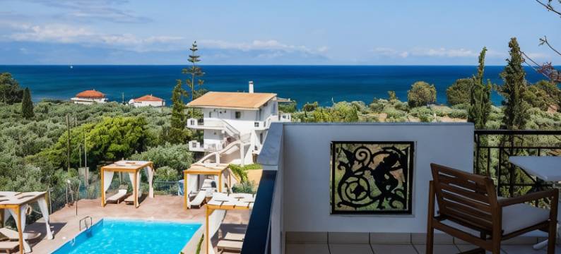 森尼奥斯宙斯 2 号公寓酒店(Koroni Xenios Zeus, Seaview Summer Retreats)图片