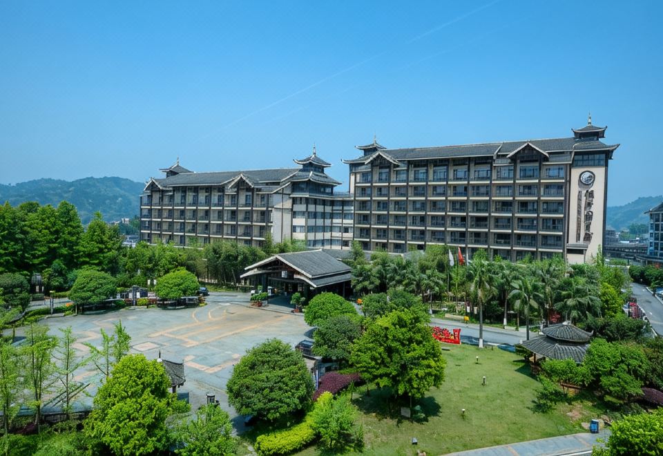 三江侗乡国宾馆外景图