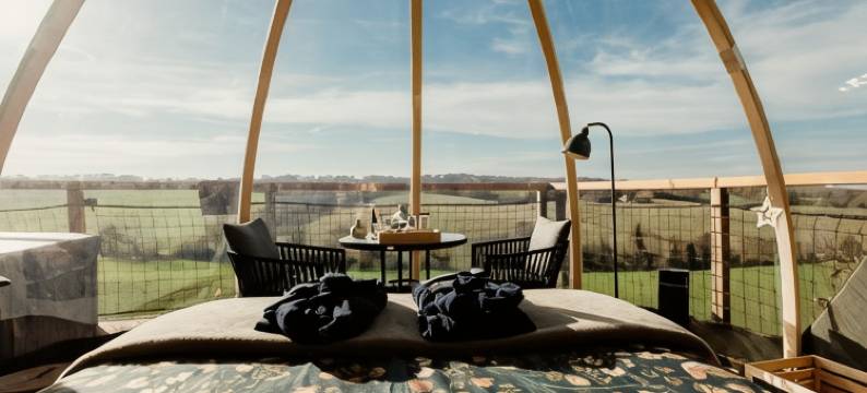 拉蒂格栖息地泡沫酒店(Les Bulles perchées de Lartigue)图片