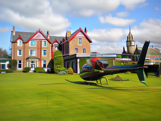 Glenesk Hotel Over view