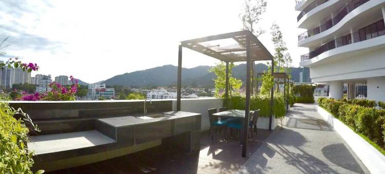 Homie 2-5Pax Studio Condo Near Gurney Drive 906图片