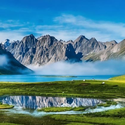 甘南+扎尕那+黄河九曲第一湾+莲宝叶则景区+拉卜楞寺5日4晚拼小团