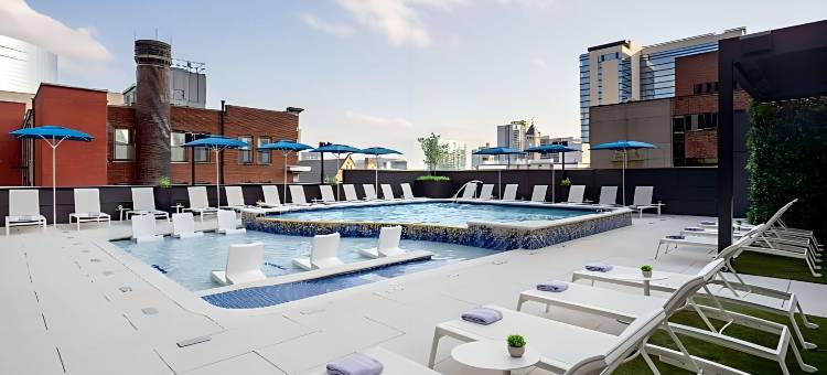 纳什维尔市中心的希尔顿时光酒店(Tempo by Hilton Nashville Downtown)图片