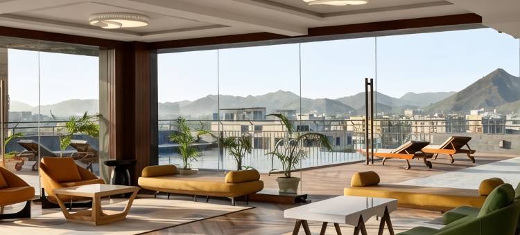 乌代布尔鲁普纳加尔华美达安可酒店(Ramada Encore by Wyndham Udaipur Roopnagar)图片