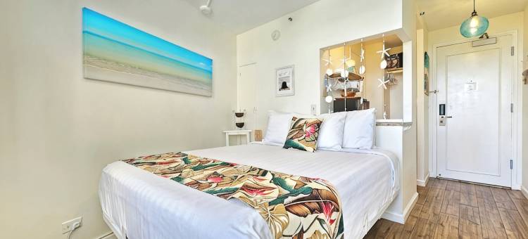别致海景拐角单间 - 威基基格兰德酒店® 807公寓(Quaint Ocean View Corner Studio - WAIKIKI GRAND HOTEL® 807)图片