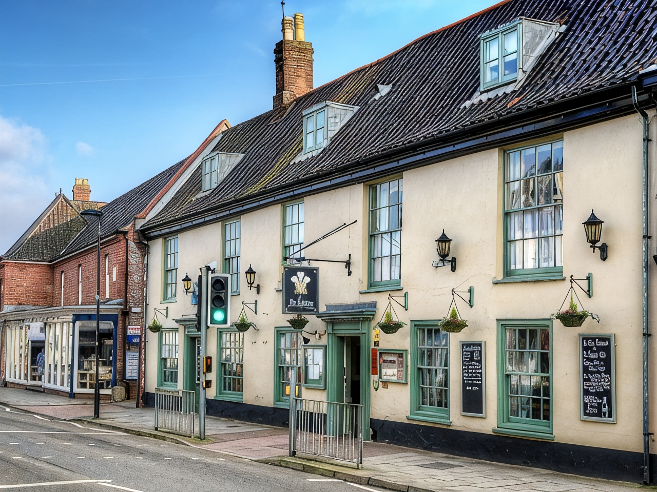 The Feathers Holt Over view