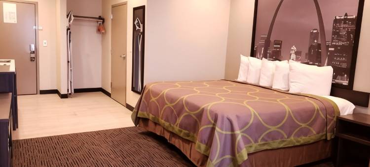 圣路易斯北温德姆速8酒店(Super 8 by Wyndham St. Louis North)图片