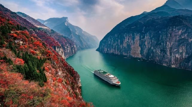 重慶+長江三峽+武漢6日5晚跟團遊·黃金郵輪+宿江景陽臺房+全程自助餐 三峽精華段+贈三景上岸遊+漢渝20人團 7天外免費退