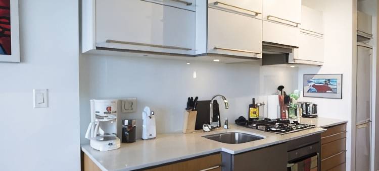 Stylish, Bright, Chinatown Condo, w/secure parking, pet ok, view, self-check-in.图片