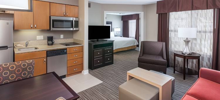 印第安纳波利斯十字路口Homewood Suites by Hilton(Homewood Suites by Hilton Indianapolis - Keystone Crossing)图片