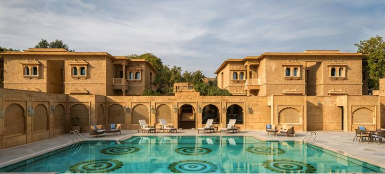 泰姬戈尔班德宫殿，杰伊瑟尔梅尔(Taj Gorbandh Palace, Jaisalmer)图片