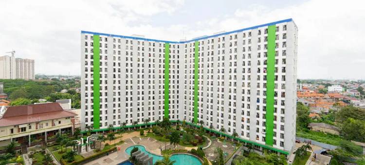 芝布达吉巴莱绿湖景雷德生活公寓 - 塔 E(RedLiving Apartemen Green Lake View Ciputat - Pelangi Rooms 2 Tower E)图片