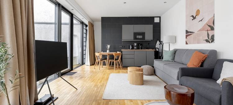 Global Living 设计公寓 I 奥格斯堡市政厅广场(Global Living - Design Apartment I Rathausplatz I Kitchen I Augsburg)图片