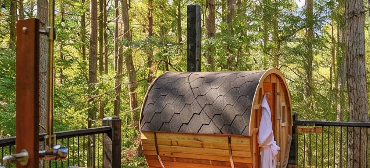 奢华SPA小屋: 桑拿/热水浴池/冷水浸泡池, 电动车充电(Luxe Spa Cabin: Sauna/Hot Tub/Cold Plunge, EV)图片