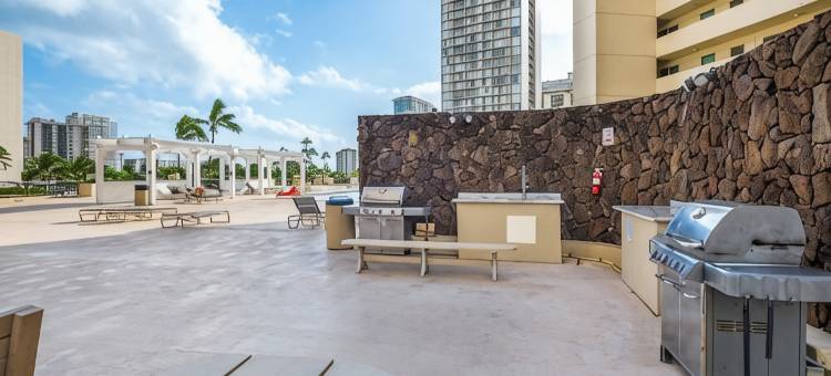 威基基高层已翻新公寓(Remodeled High Floor Waikiki Studio)图片