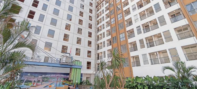 Basic Studio Apartment at Tamansari Skylounge Makassar By Travelio图片