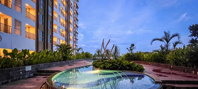 Basic Studio Apartment at Tamansari Skylounge Makassar By Travelio图片