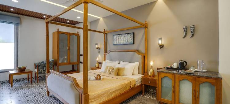 位于伯杰默里的3卧室公寓-102平方米|带3个独立浴室(StayVista at Pandav Greens with Lawn & Bonfire)图片