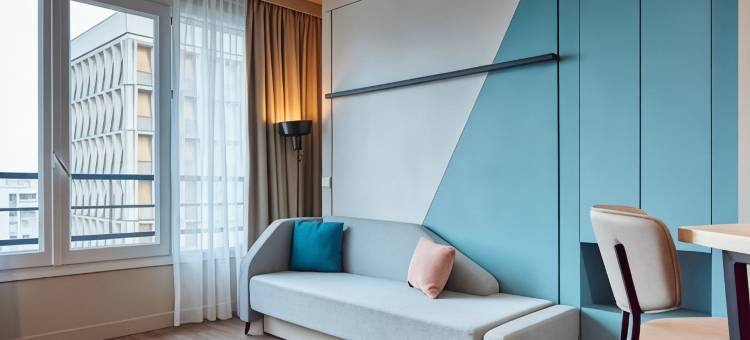 叙雷纳尼隆尚阿德吉奥公寓酒店(Aparthotel Adagio Paris Suresnes Longchamp)图片