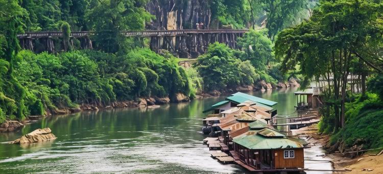 北碧府绿屋酒店(The Green House Kanchanaburi)图片