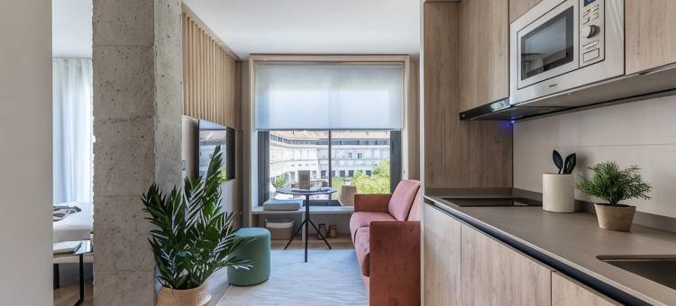 潘普洛纳山口公园 Líbere 公寓(Apartamentos Líbere Pamplona Yamaguchi)图片