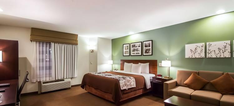爱德蒙得大学附近舒眠套房酒店(Sleep Inn & Suites Edmond Near University)图片