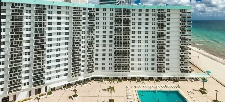 美丽海滨公寓(2卧2卫分隔式户型，正面海景)，免费停车(Beautiful beachfront condo 2-2 split plan with ocean front views. Free Parking)图片