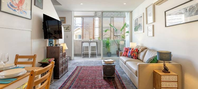 Newtown中心雅致公寓，配有安全停车位(Elegant Apartment in the Heart of Newtown with Secure Parking)图片
