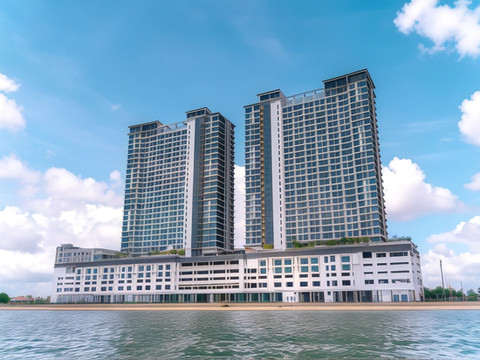 Gotcha Imperium Residence, Spacious Seaview Studio I Fits Couple, Friends & Family 5Pax