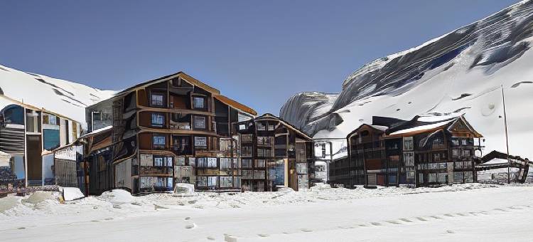 圆形轨道点欧戴斯居家酒店(Résidence Odalys le Rond Point des Pistes)图片
