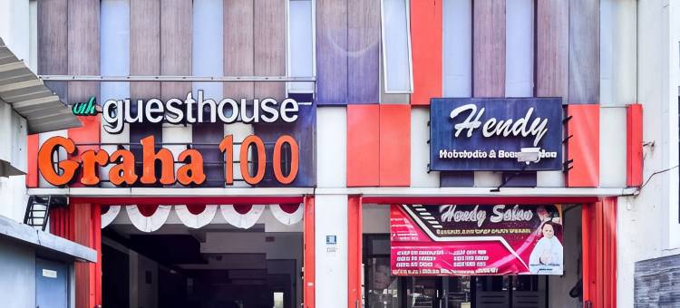 超级OYO Capital O 3905 Graha 100宾馆(Sans Vibes Hotel Syariah Graha 100 Gubeng Surabaya)图片