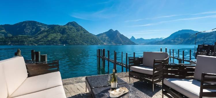尼德瓦爾德納霍夫酒店坐落於湖畔，享受瑞士品質(Hotel Nidwaldnerhof direkt am See Swiss Quality)图片