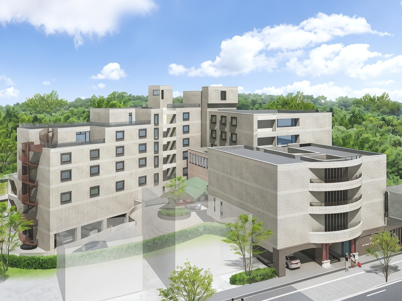 Kanazawa Hakuchoro Hotel Sanraku -Natural Hot Spring-Over view