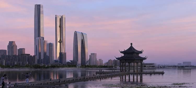 苏州茗香庭湖景民宿(金鸡湖东方之门店)图片
