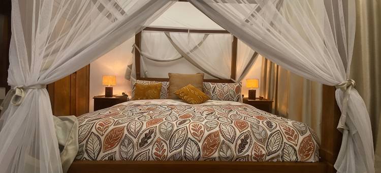 豪华一卧室静居公寓，配有泳池、空调&可通往海滩(Luxurious 1bedhideaway with pool, AC &beach access)图片