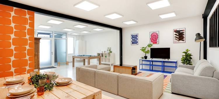 梅尼蒙当130平方米-2卧/6人时尚现代阁楼公寓(Chic and modern loft 130 m2 -2BD/6P Ménilmontant)图片