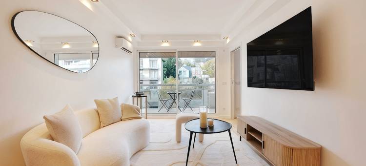 迷人的公寓带空调和阳台(Charming apt with balcony - 2BR/4P - Suresnes)图片