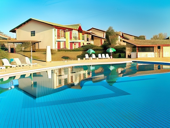 Hotel Villa Santo AgostinhoOver view