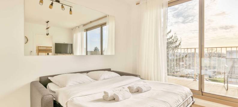 Modern Apt with Balcony-6P-Close to Disney/Paris图片