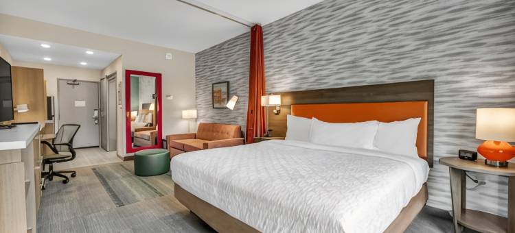 罗利州立竞技场希尔顿惠庭酒店(Home2 Suites by Hilton Raleigh West Lenovo Center)图片