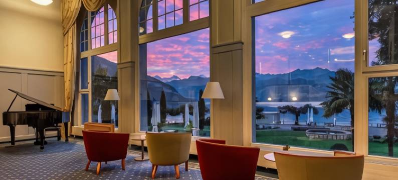 贡腾公园酒店 - 海滩与 Spa(Parkhotel Gunten – Beach & Spa)图片