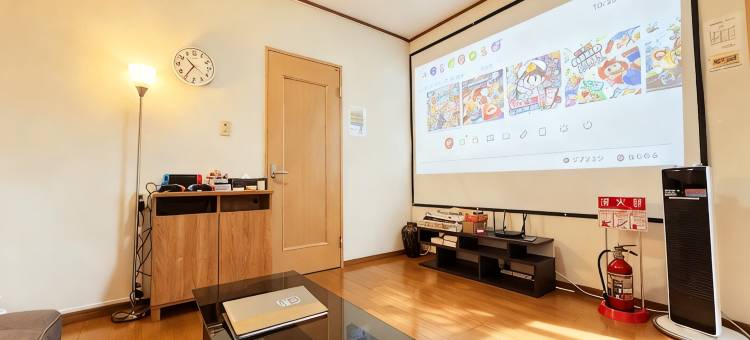 No.101【巨幕投影仪+Switch】桌游畅玩！92㎡3室/住13人/直达机场(No.101 Giant screen projector  Switch  board games Taisho Station 5 Minutes Direct to Airport)图片