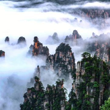 长沙+张家界+天门山+凤凰4日3晚跟团游